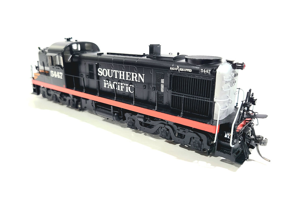 Thumbnail: Division Point SP RSD-5 Southern Pacific Black Widow #5447 HO Brass #DP-8777