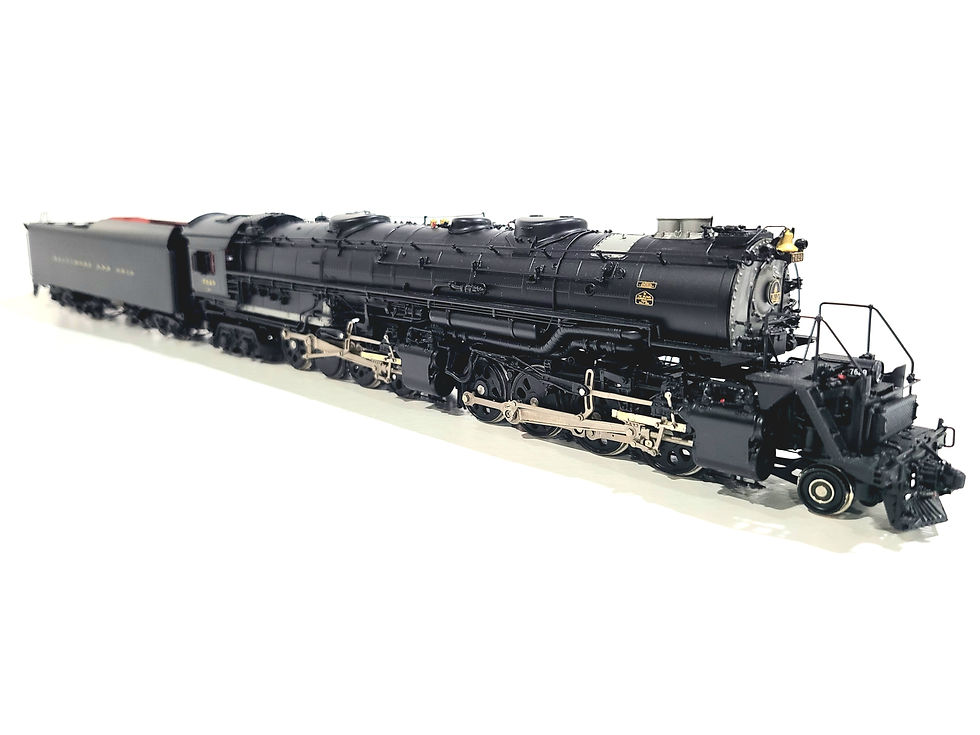 Thumbnail: Challenger CIL Samhongsa B&O EM-1 2-8-8-4 Baltimore Ohio #7629 HO Brass #2295.1