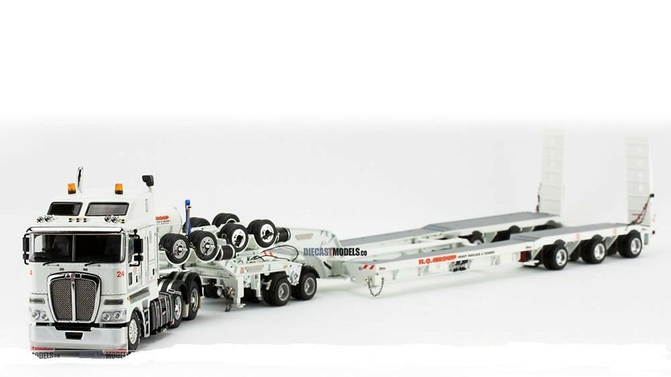 Thumbnail: Kenworth K200 Prime Mover with Drake 3x8 Swingwing Trailer - NQHH