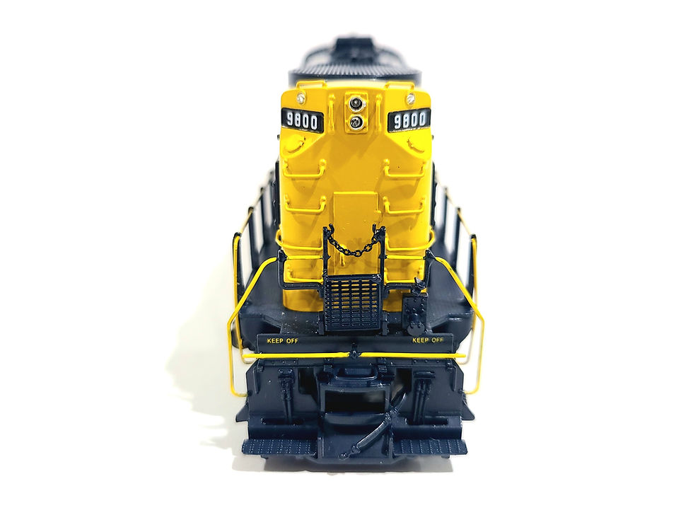 Thumbnail: Overland OMI AT&SF SF Alco RSD15 Santa Fe #9800 HO Brass Model #6904.1