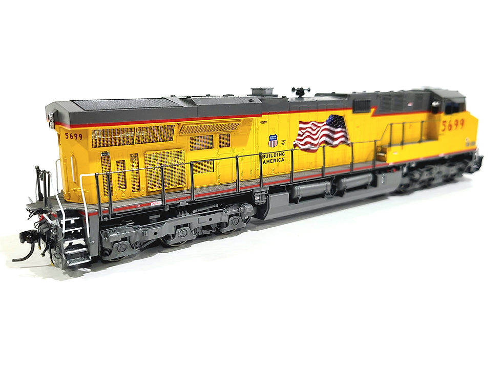 Thumbnail: Overland OMI UP GE C45ACCTE Union Pacific #5699 HO Brass Model #087010024.1 DCC