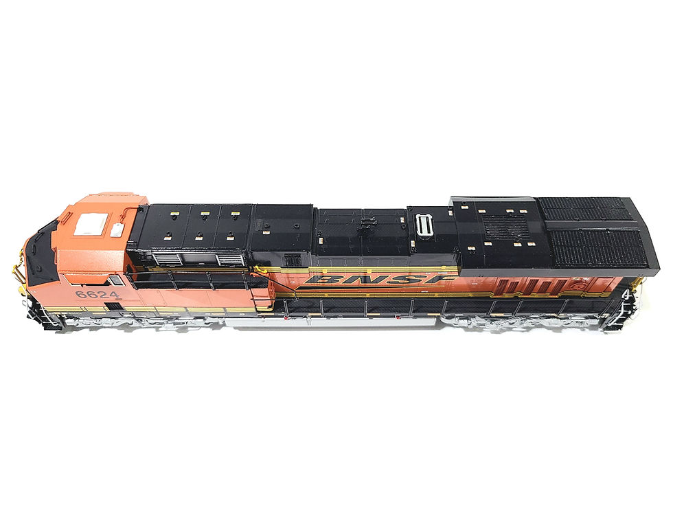 Thumbnail: Overland OMI BNSF ES44C4 Burlington Northern Santa Fe #6624 HO Brass #AA-1453-5