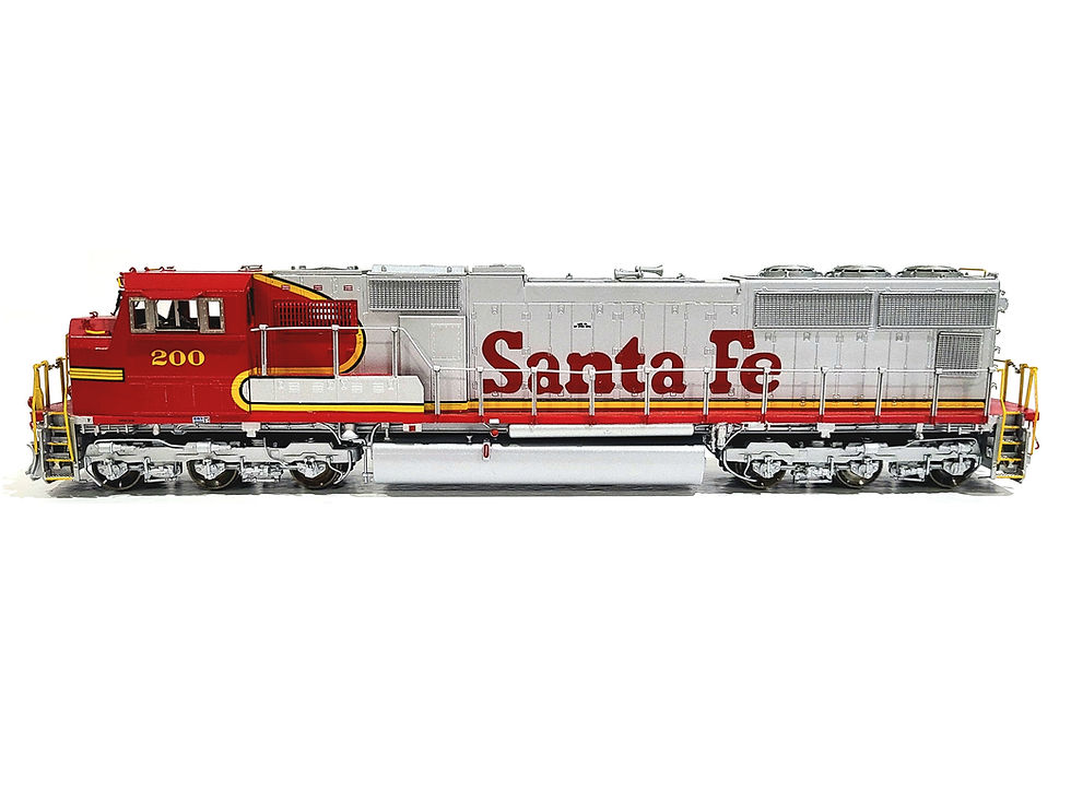Thumbnail: Overland OMI AT&SF EMD SD75M Atchison Topeka & Santa Fe #200 HO Brass #6145.1