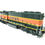 Thumbnail: Overland OMI BNSF GP60B Burlington Northern Santa Fe #325 HO Brass #087010037.2