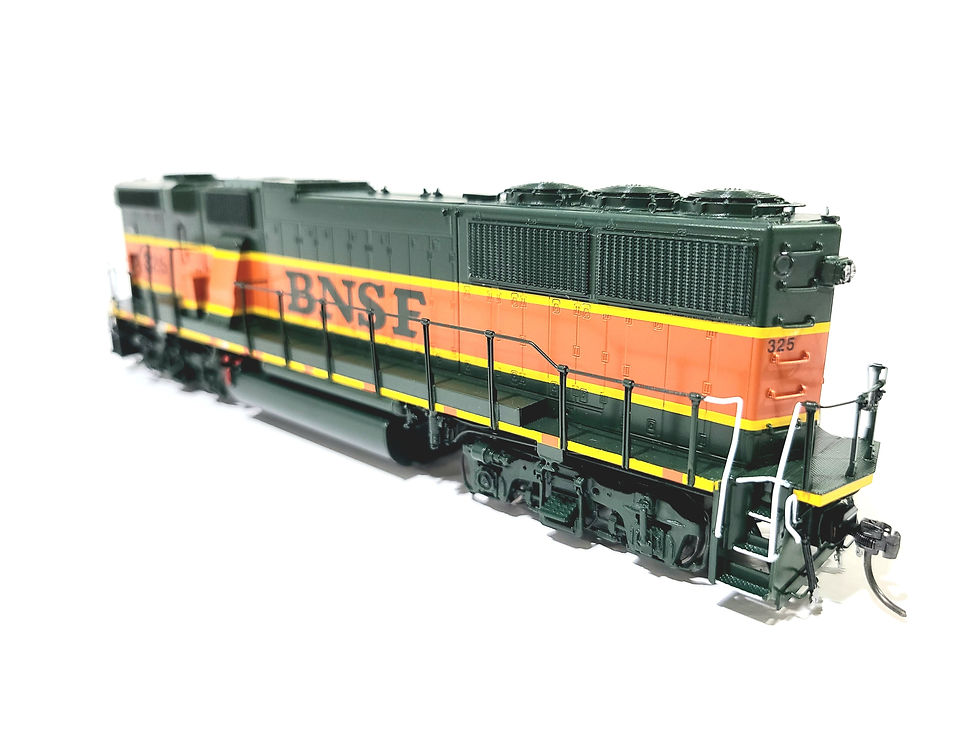 Thumbnail: Overland OMI BNSF GP60B Burlington Northern Santa Fe #325 HO Brass #087010037.2