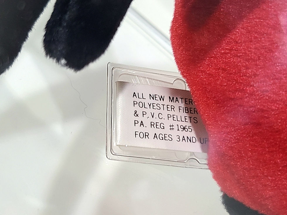 Thumbnail: Ty Beanie Baby 1st Gen Web TBB Authenticated MWMT-MQ