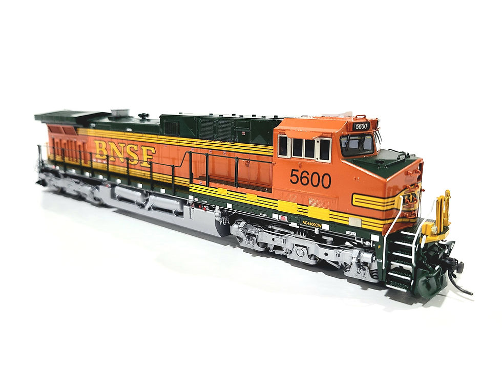Thumbnail: Overland OMI BNSF AC4400CW Burlington Northern Santa Fe #5600 HO Brass #6577.1