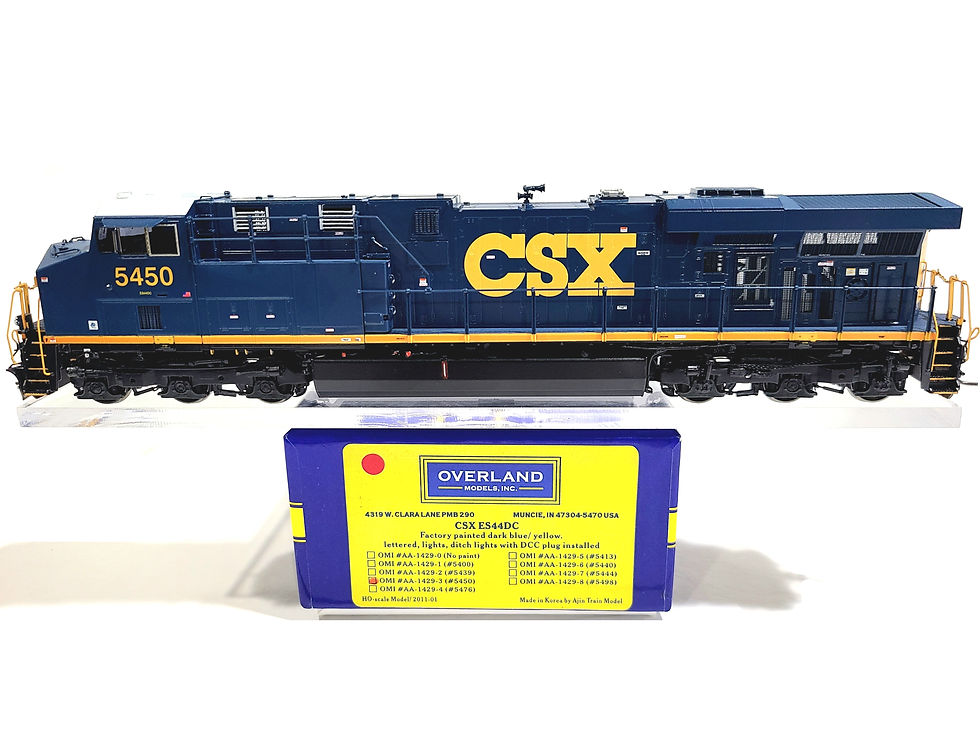 Overland OMI CSX GE ES44DC CSX Transportation #5450 HO Brass Model #AA-1429-3