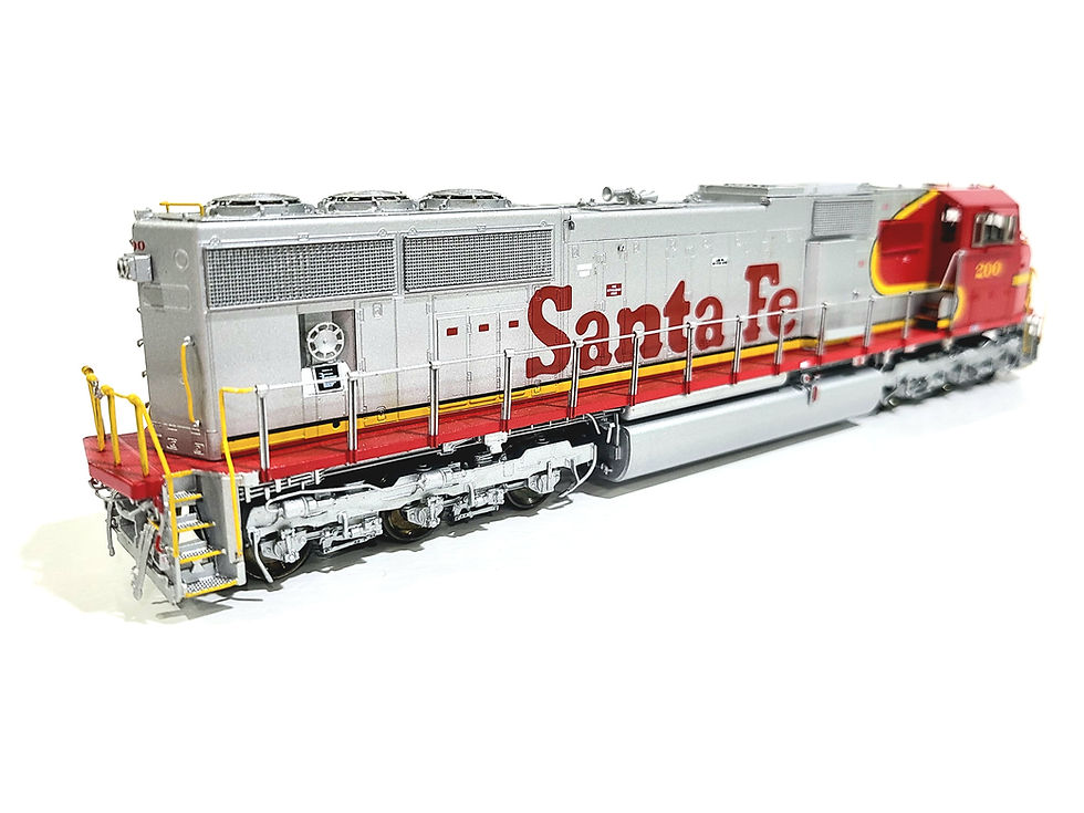 Thumbnail: Overland OMI AT&SF EMD SD75M Atchison Topeka & Santa Fe #200 HO Brass #6145.1