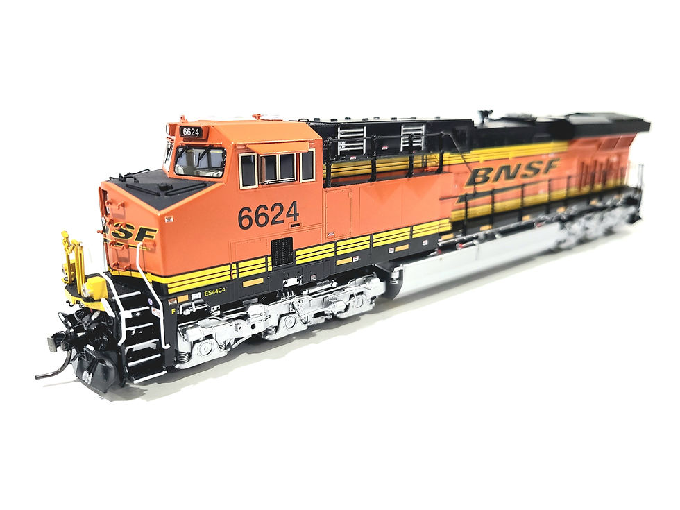 Thumbnail: Overland OMI BNSF ES44C4 Burlington Northern Santa Fe #6624 HO Brass #AA-1453-5