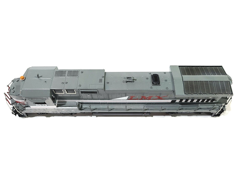 Thumbnail: Overland OMI LMX GE Dash 8-B39 GE Locomotive Leasing #8575 HO Brass #5132 CP