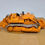 Thumbnail: Euclid TC-12 Dozer with Push Blade and Ripper - Western Orange