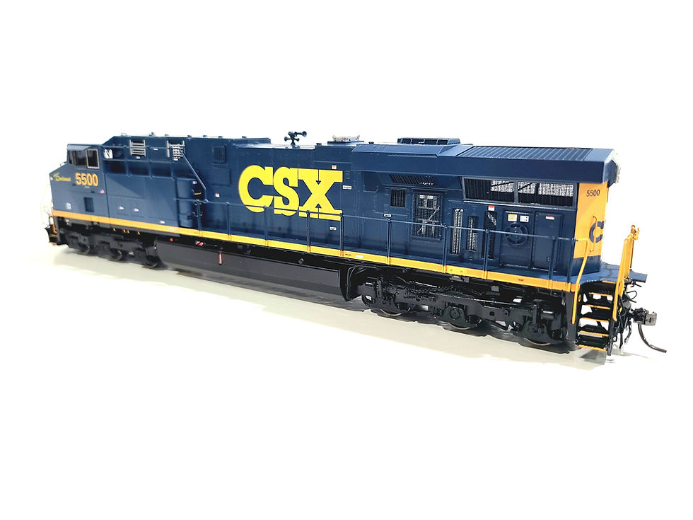 Thumbnail: Overland OMI CSX GE ES44DC CSX Transportation #5500 HO Brass Model AA-1430-1 DCC