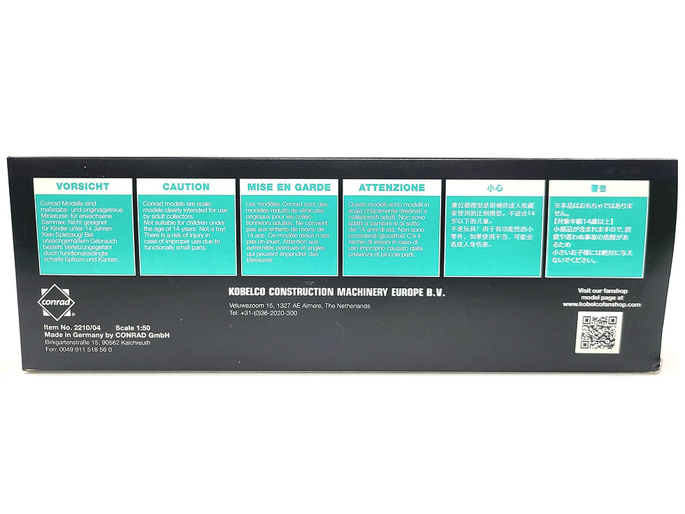 Thumbnail: Kobelco SK500LC Excavator - Matte Black