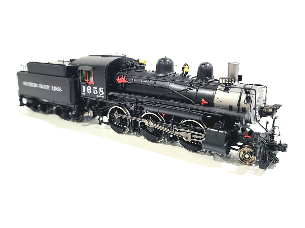 Thumbnail: Precision PSC SP 2-6-4 M-4 Mogul Southern Pacific #1658 HO Brass Model #17366-1