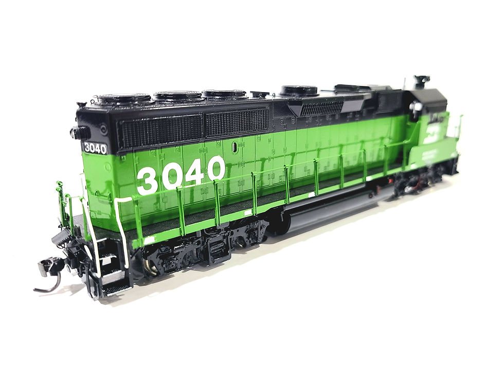 Thumbnail: Overland OMI BN EMD GP40-2 Burlington Northern #3040 HO Brass Model #5572.1