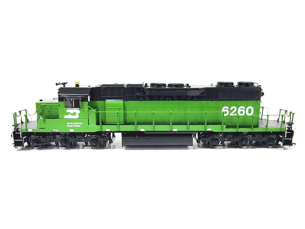 Thumbnail: Overland OMI BN EMD SD38-2 Burlington Northern #6260 HO Brass Model #6236.1