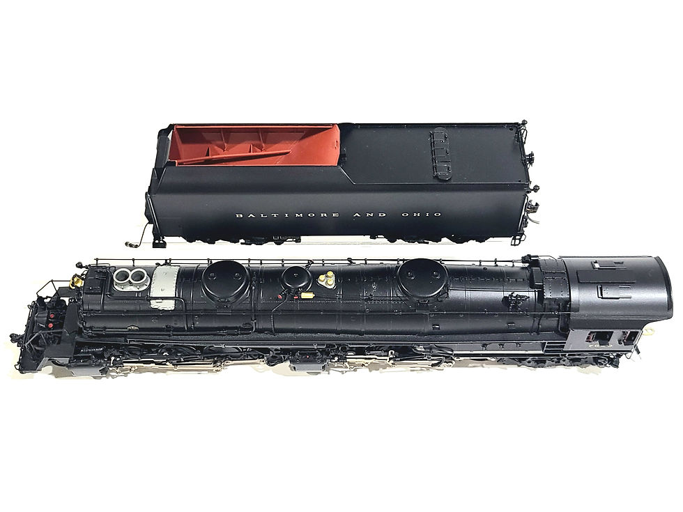 Thumbnail: Challenger CIL Samhongsa B&O EM-1 2-8-8-4 Baltimore Ohio #7629 HO Brass #2295.1