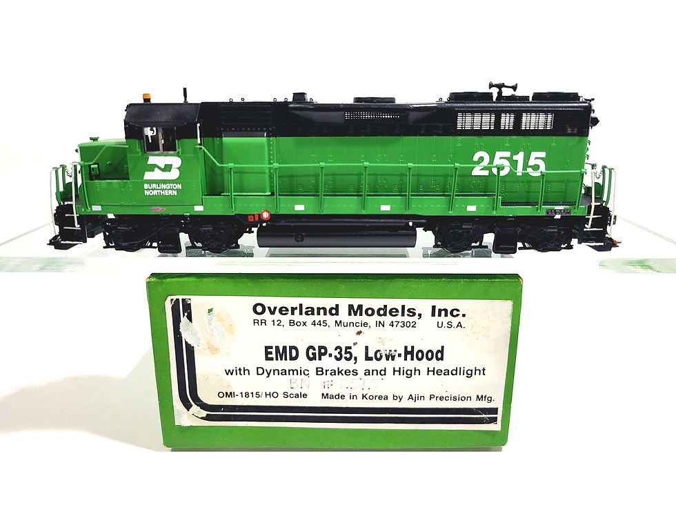 Overland OMI BN EMD GP-35 Burlington Northern #2515 HO Brass Model #1815 CP