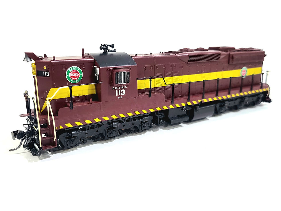 Thumbnail: Overland OMI DM&IR SD9 Ph. II Duluth Missabe Iron Range #113 HO Brass #5177 CP
