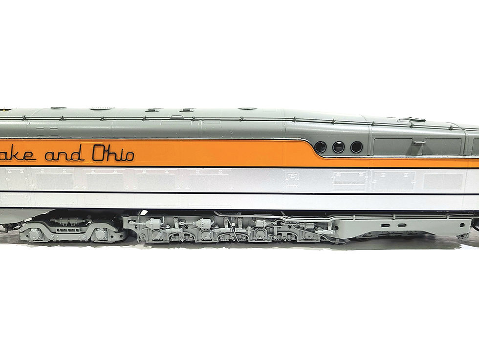 Thumbnail: Division Point Ajin C&O M-1 Steam Turbine Chesapeake & Ohio HO Brass DP-3532 DCC