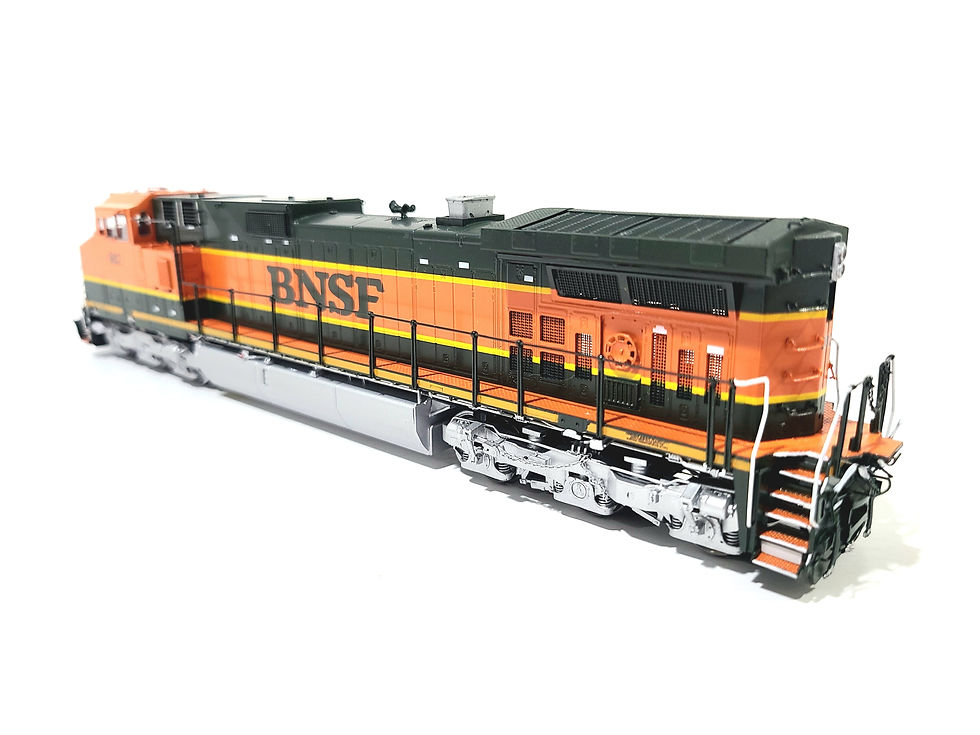Thumbnail: Overland OMI BNSF GE C44-9W Burlington Northern Santa Fe #982 HO Brass #6528.1
