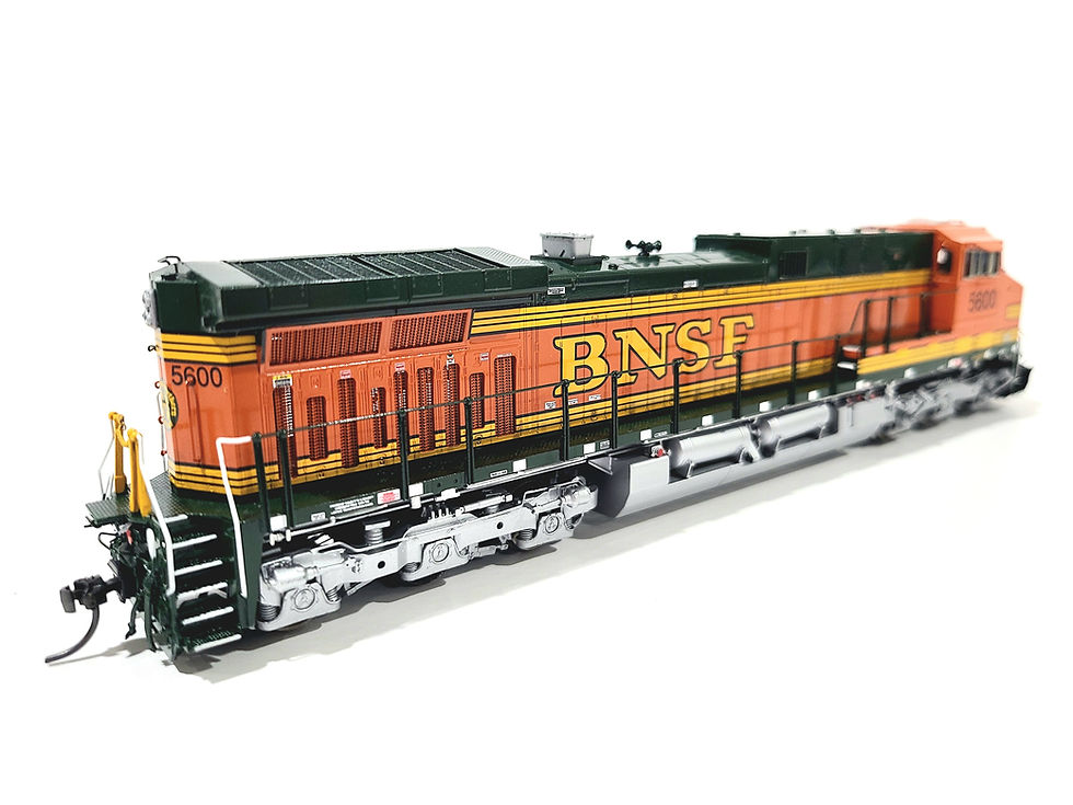 Thumbnail: Overland OMI BNSF AC4400CW Burlington Northern Santa Fe #5600 HO Brass #6577.1