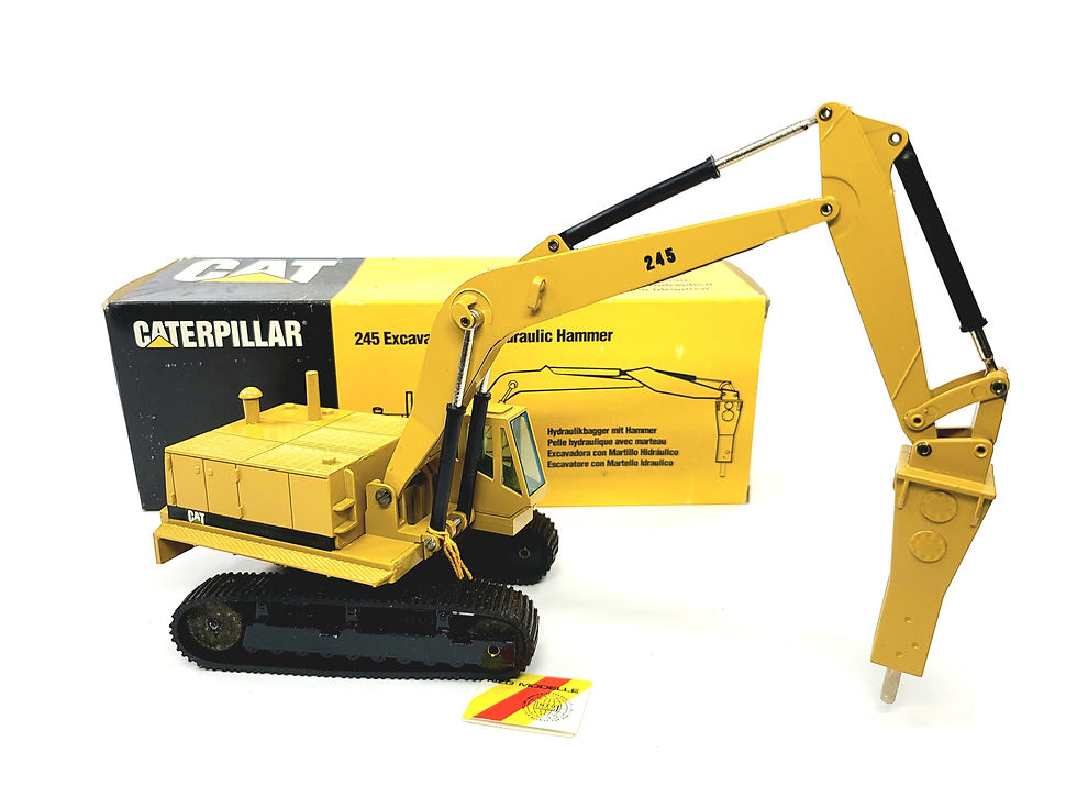 Thumbnail: Caterpillar 245 Excavator with Hammer