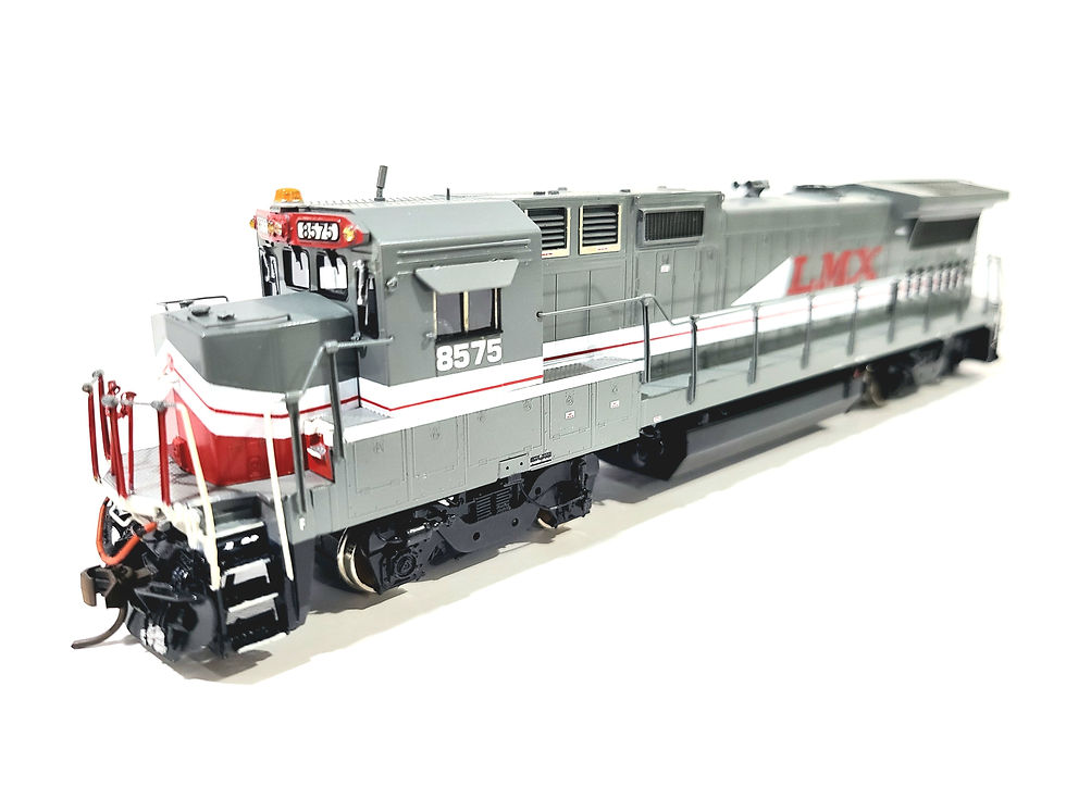 Thumbnail: Overland OMI LMX GE Dash 8-B39 GE Locomotive Leasing #8575 HO Brass #5132 CP