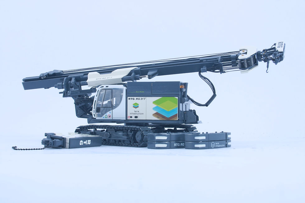 Thumbnail: RTG RG21T Pile Driver with Hydraulic Vibrator - Terra Infrastructure