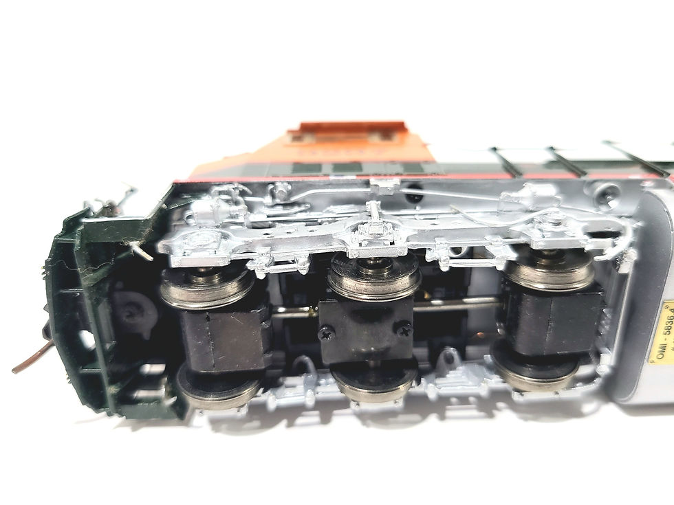Thumbnail: Overland OMI BNSF SD60M Burlington Northern Experimental #9297 HO Brass #5836.4