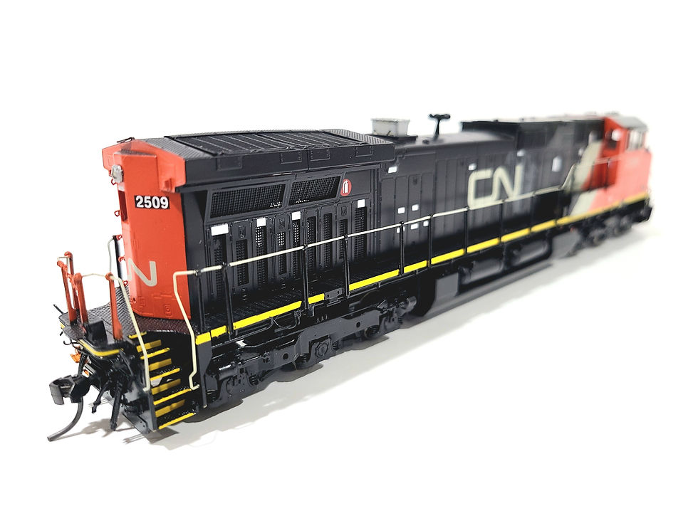 Thumbnail: Overland OMI CN CNR GE C44-9W Canadian National #2509 HO Brass Model #6535.1 DCC