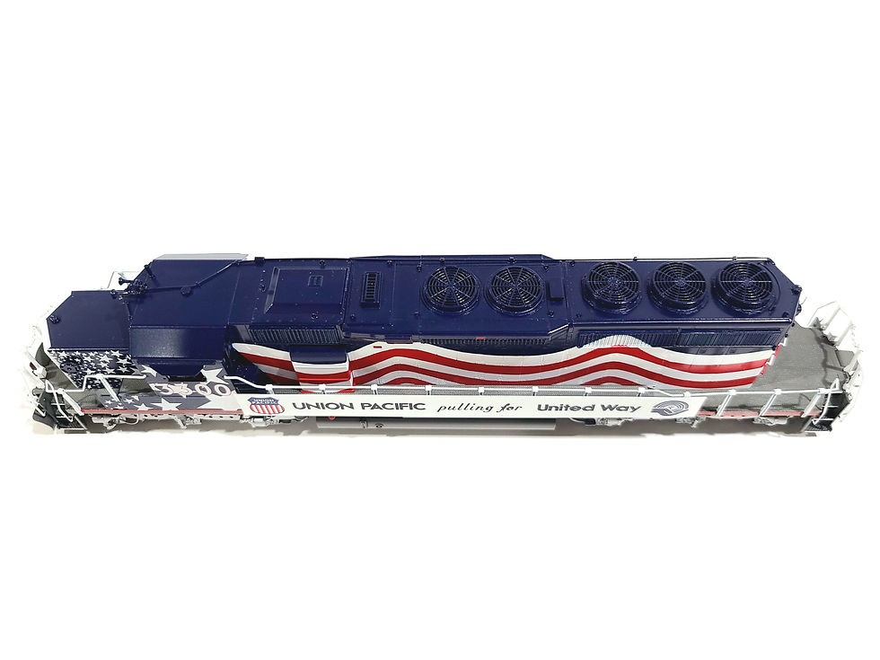Thumbnail: Overland OMI UP EMD SD40-2 Union Pacific United Spirit #3300 HO Brass #6678.1
