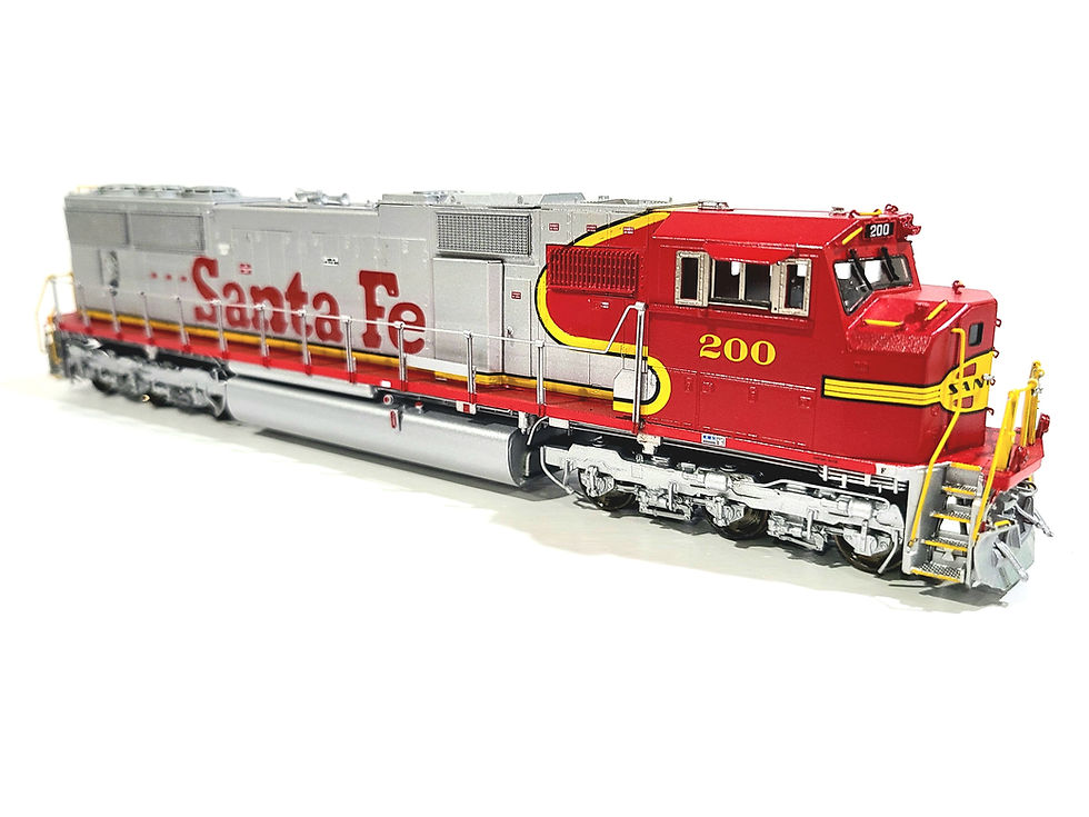 Thumbnail: Overland OMI AT&SF EMD SD75M Atchison Topeka & Santa Fe #200 HO Brass #6145.1