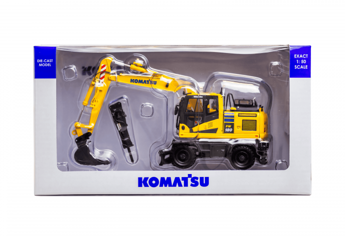Thumbnail: Komatsu PW180-11 Wheeled Excavator