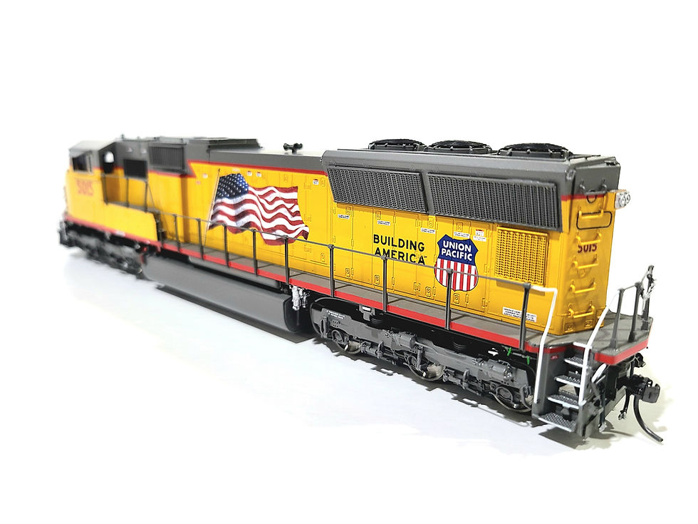 Thumbnail: Overland OMI UP SD70M Union Pacific Flared Radiators #5015 HO Brass #AA-1103-2
