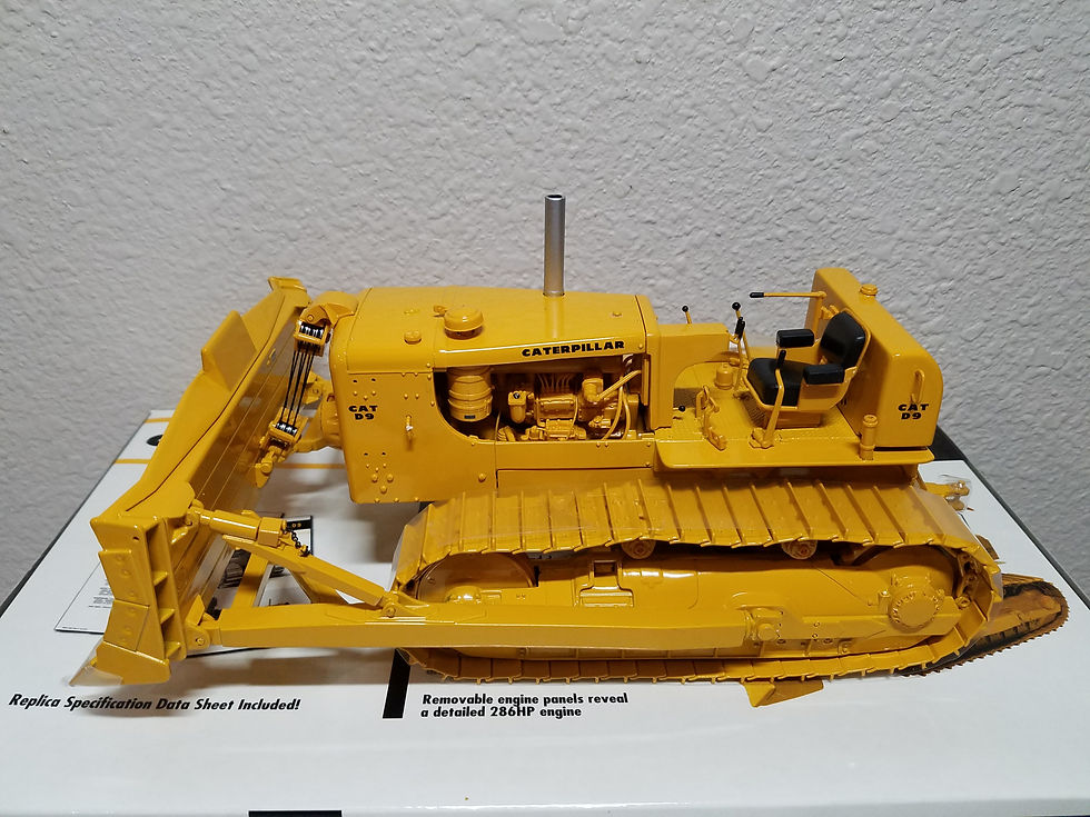 Thumbnail: Caterpillar D9 Series D Tractor with Cable Blade - ACMOC Show Edition 1 of 200