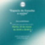 Espacio de escucha al socio