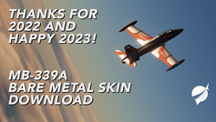 Happy New Year 2023, Skyward MB-339A Livery Download Available!