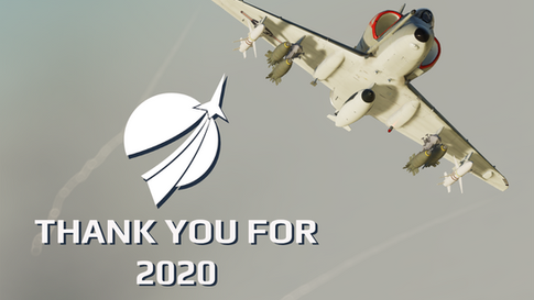 Thank you for 2020, now onto 2021!