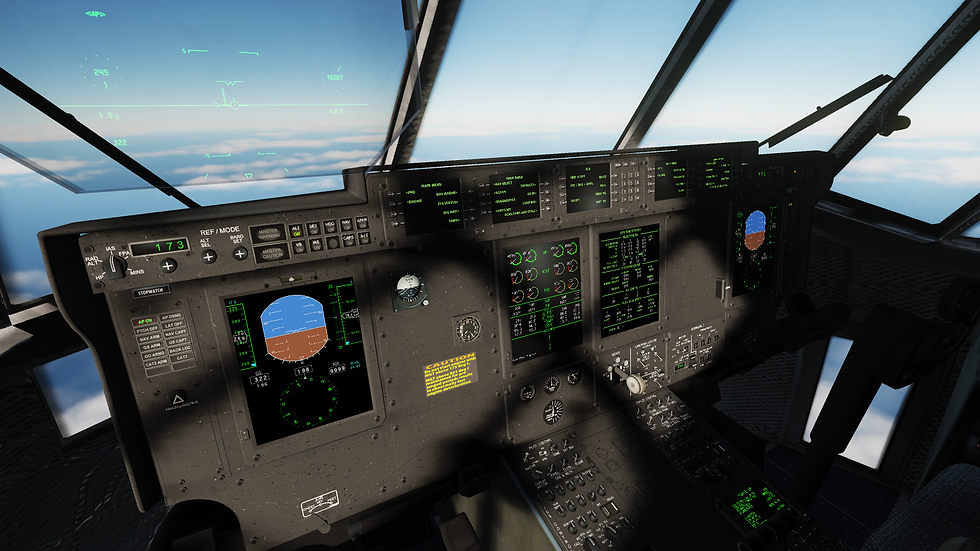 The textures are quite plain and lack depth (same goes for the model), but the displays more than make up for it.