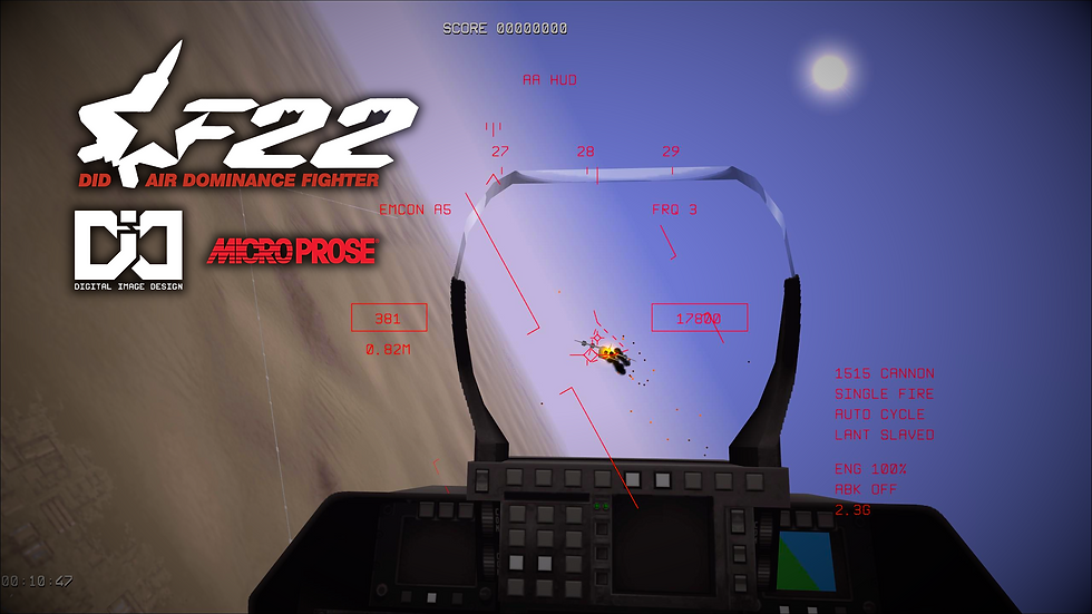 F-22: Air Dominance Fighter (2026 Launch)