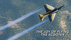 The joy of flying the Scooter in DCS
