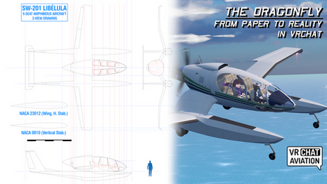 The Dragonfly: From Paper to Reality in VRChat