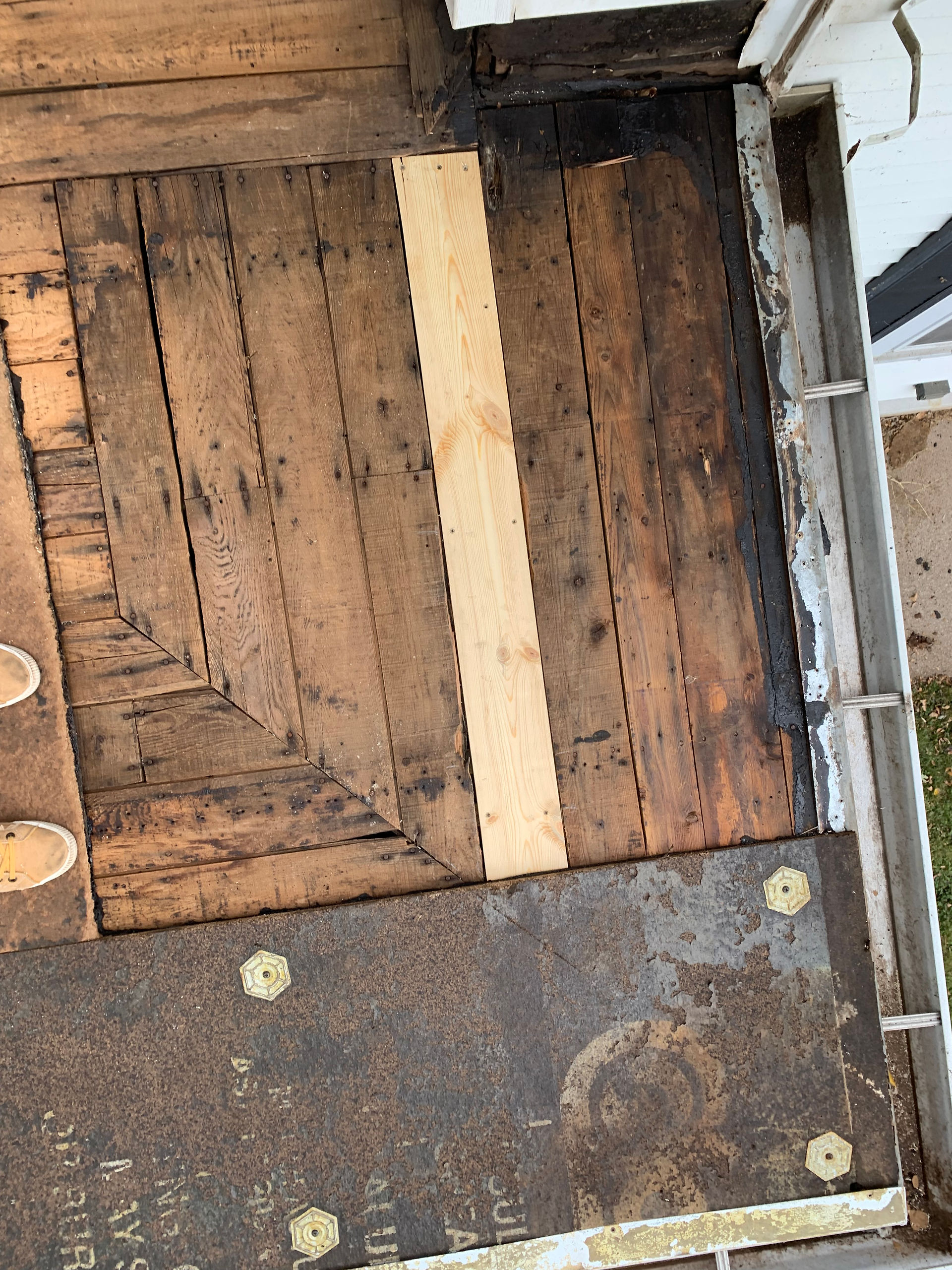 From The President | Fixing the flat roof of my house.