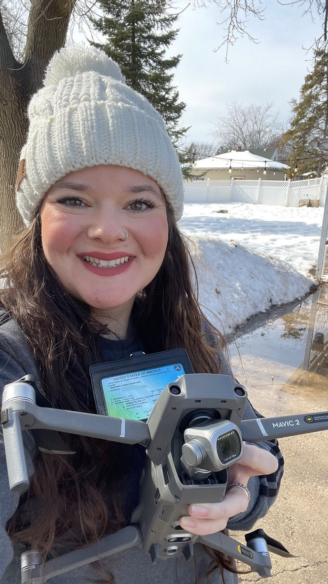 Drone Pilot Rachael Dowling, WI 53rd Assembly District 