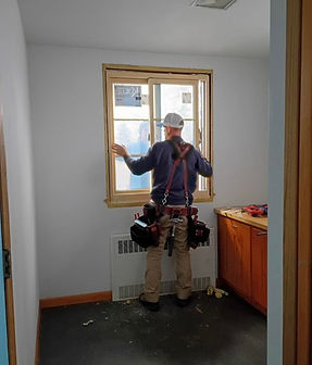 Duncan's Window & Door is replacing a window in someone's home