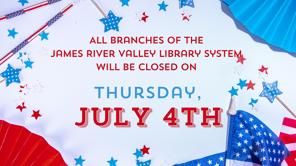 Library Closed-July 4th