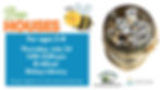 Bee Houses (Ages 5-8) Registration Required.
