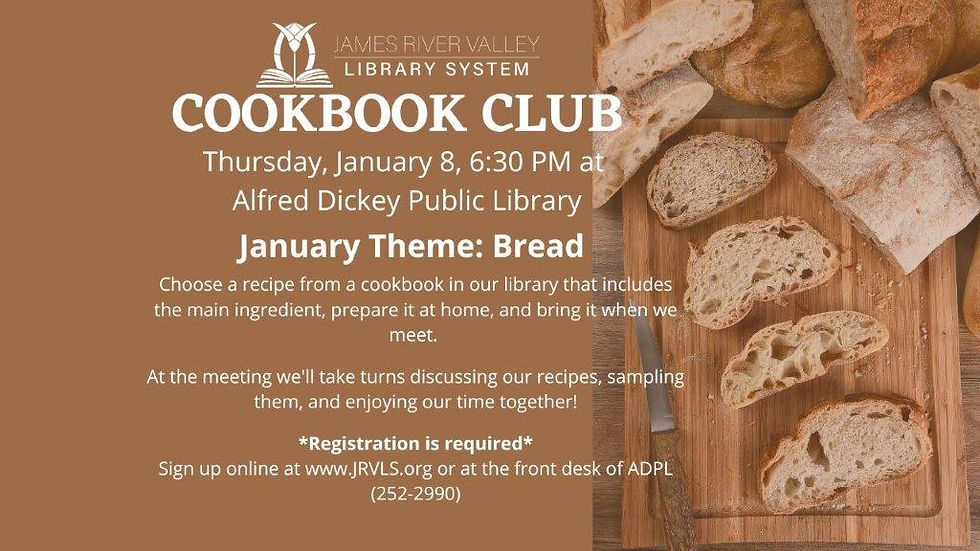 Cookbook Club - January